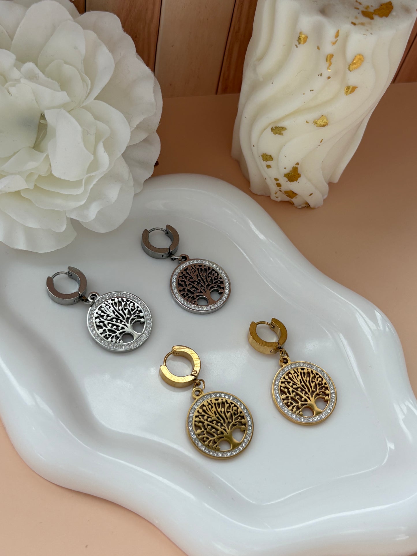 Boucles d'oreilles ALICE