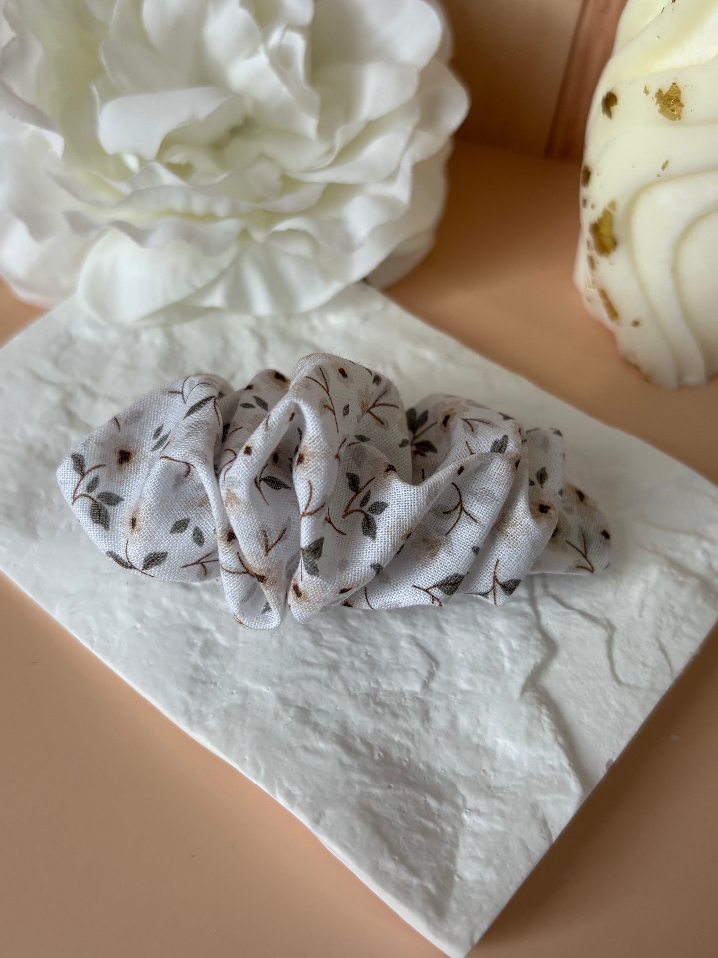 Barrette à clip Blanche