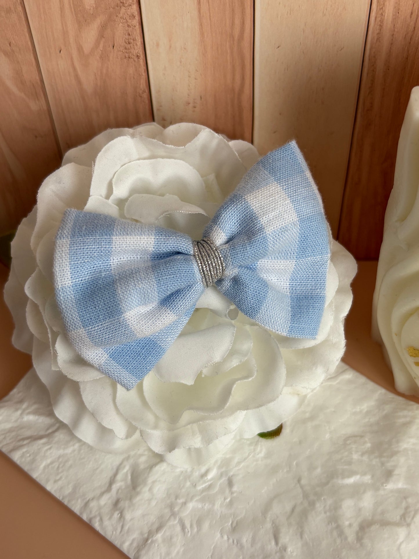 Barrette thème bleu