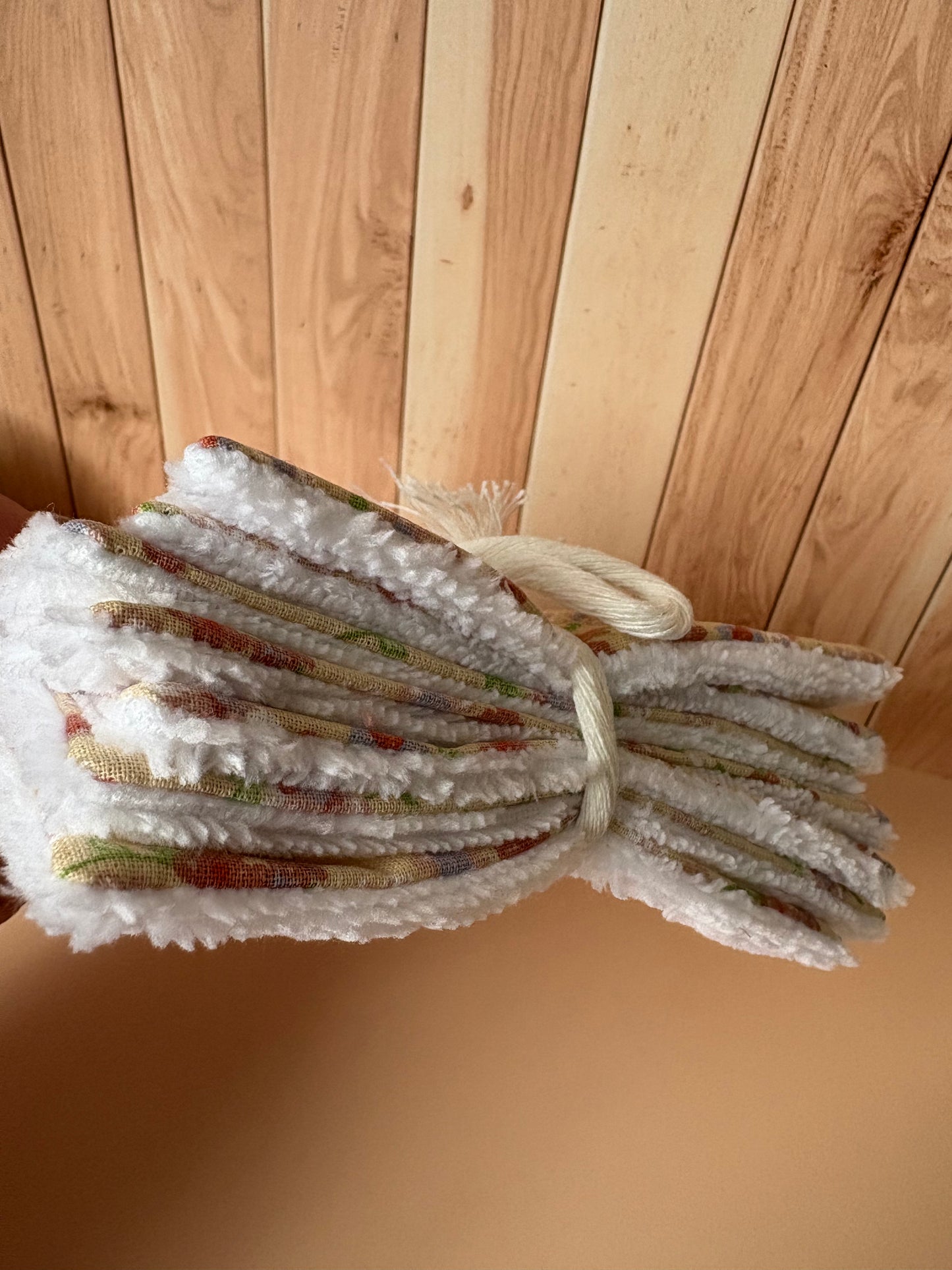 Lot de 7 lingettes lavables LILA