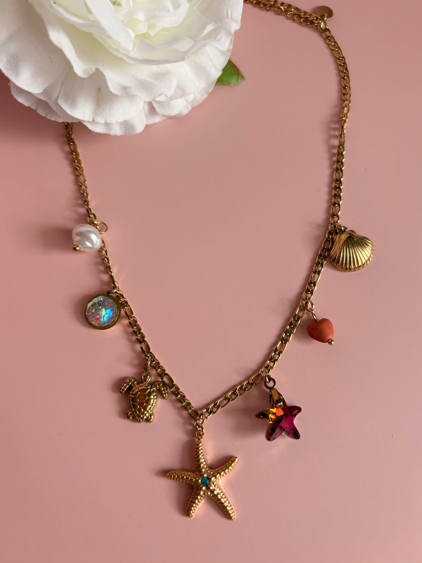 Collier breloques BORA BORA