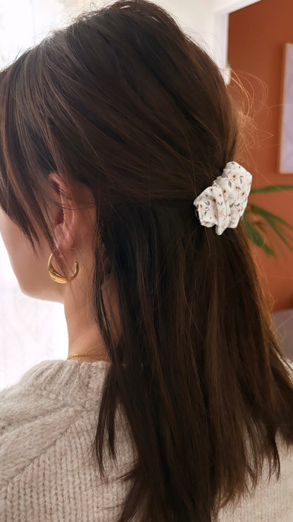 Barrette à clip Blanche