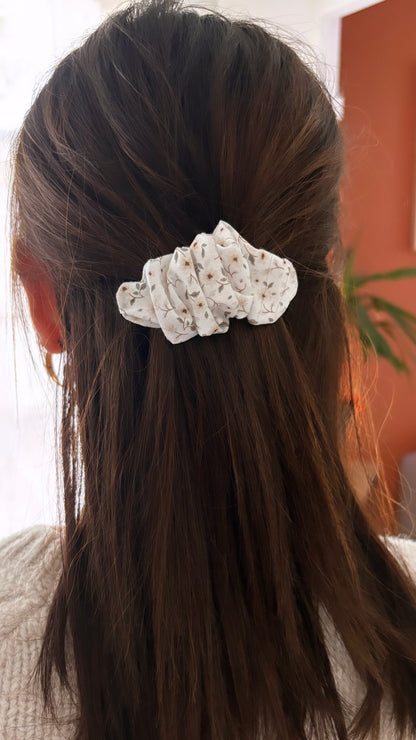 Barrette à clip Blanche