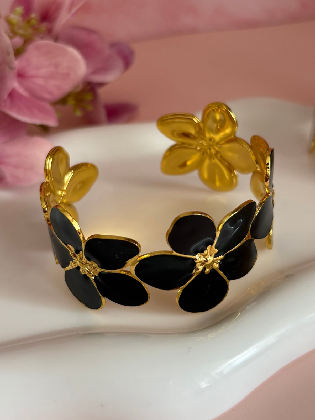 Jonc fleur ELEGANT
