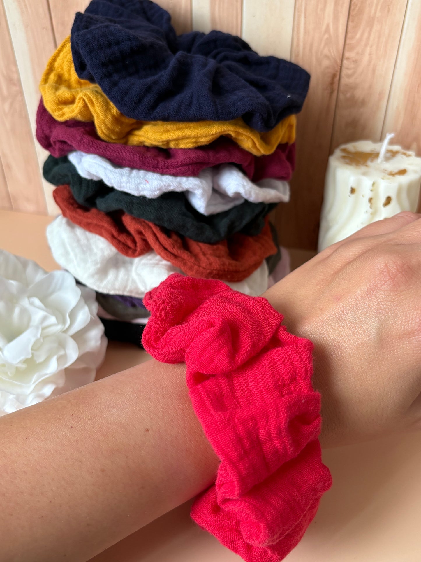 Chouchou gaze de coton