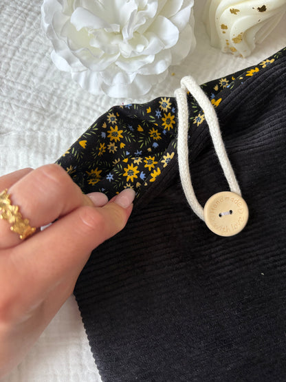 Pochette à livres noire