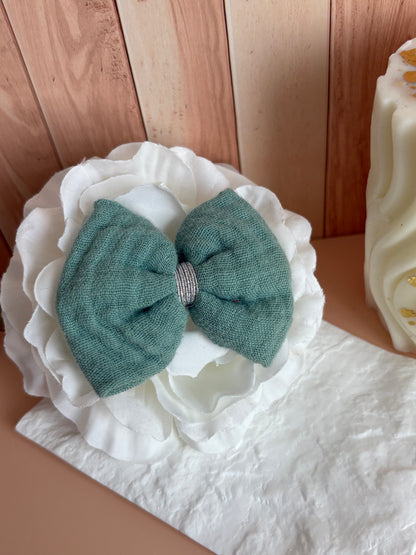 Barrette thème vert