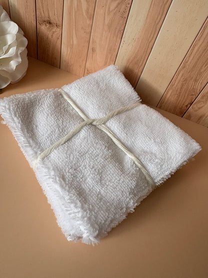 Lot 7 lingettes lavables MARIA