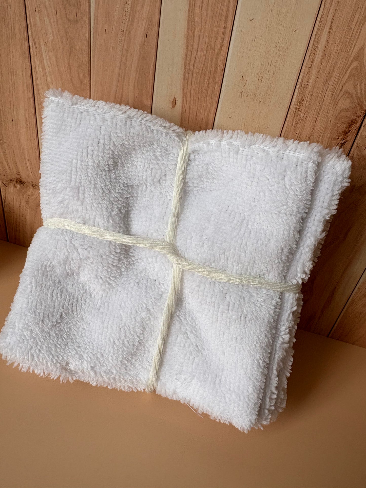 Lot de 7 lingettes lavables LILA