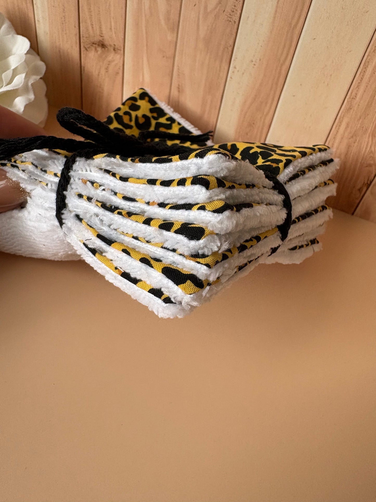 Lot de 7 lingettes lavables LEO