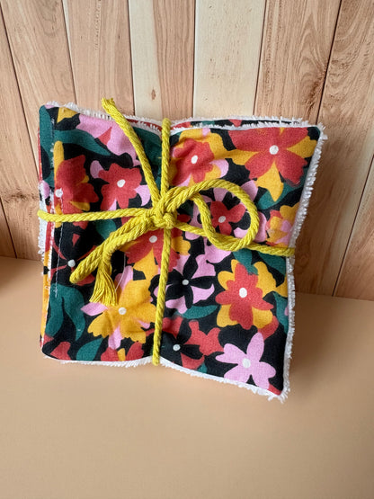 Lot de 7 lingettes lavables INES