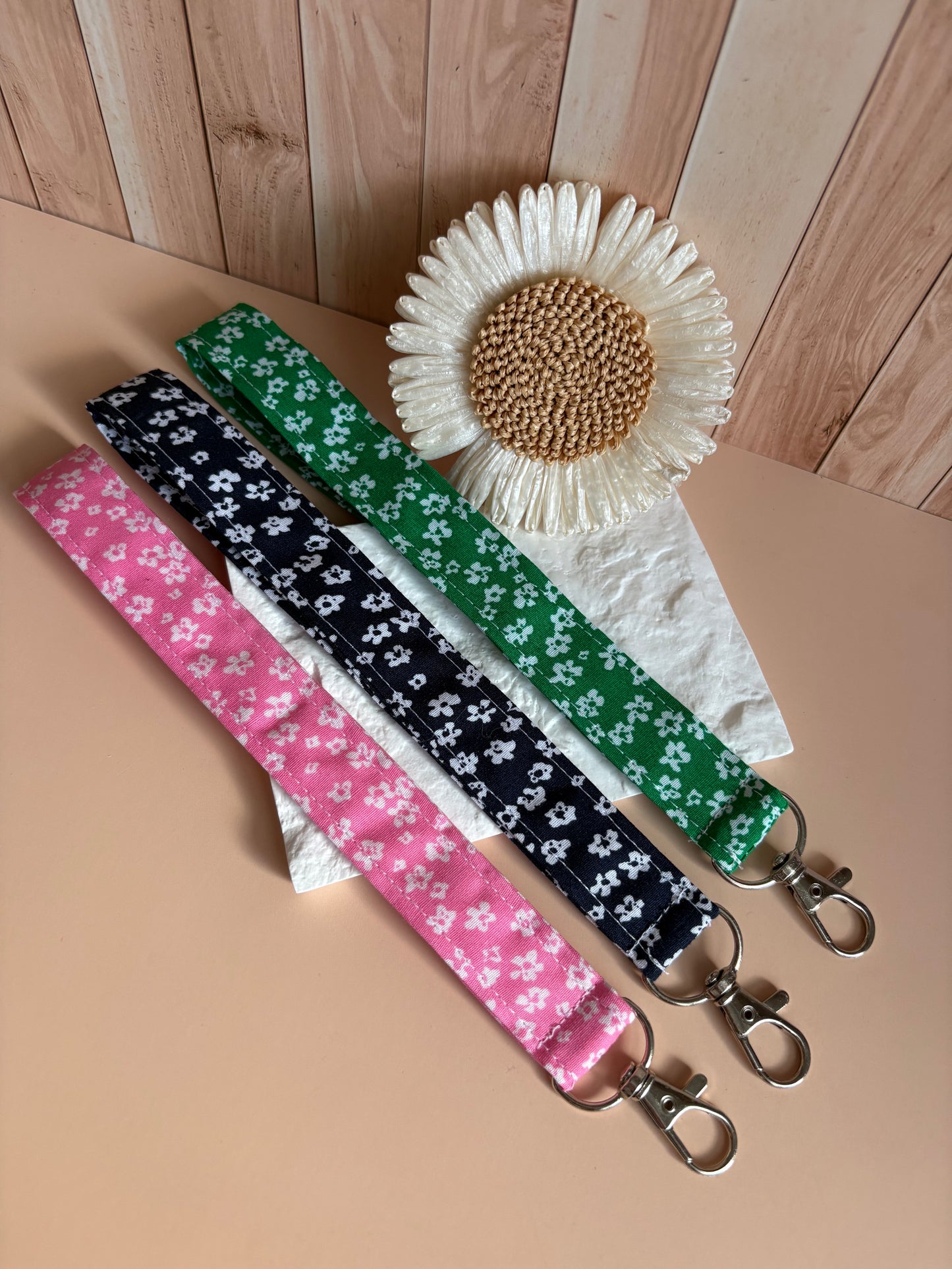Porte clés fleuri