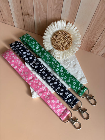 Porte clés fleuri