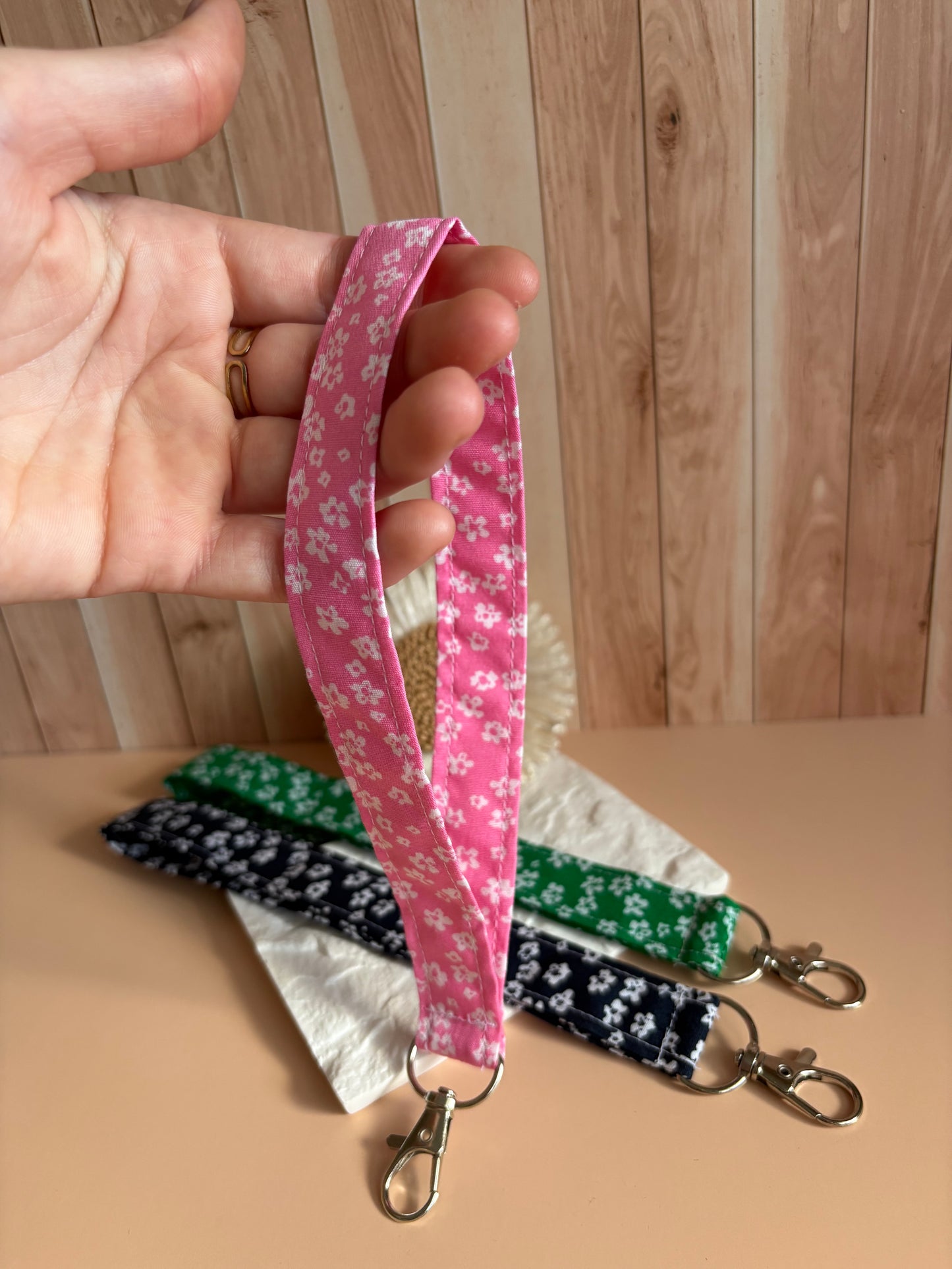 Porte clés fleuri