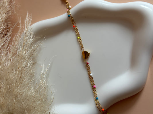 Bracelet COEUR et couleur