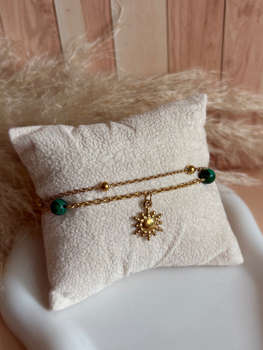 Bracelet double SOLEIL