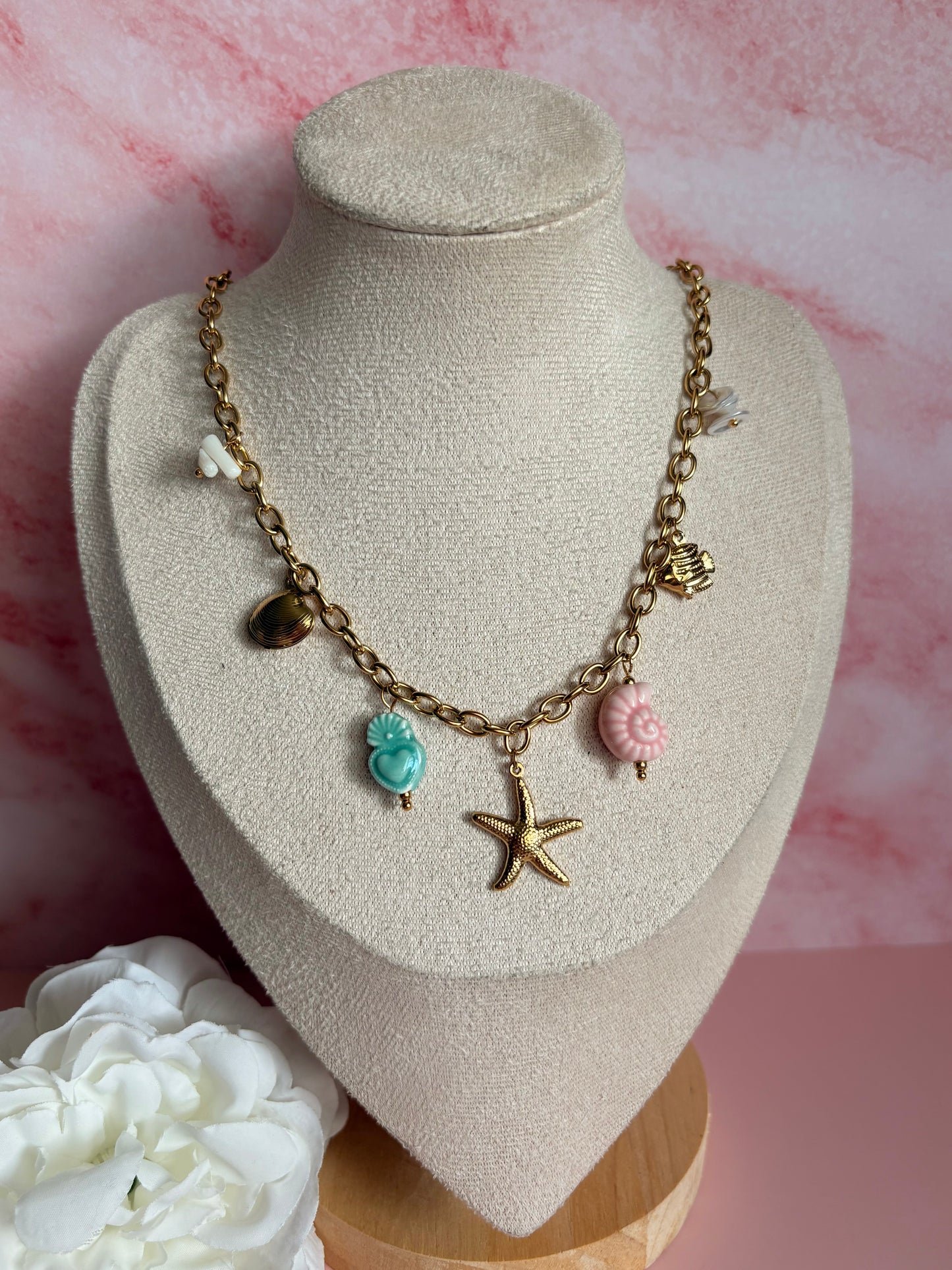 Collier breloques ARIELLE
