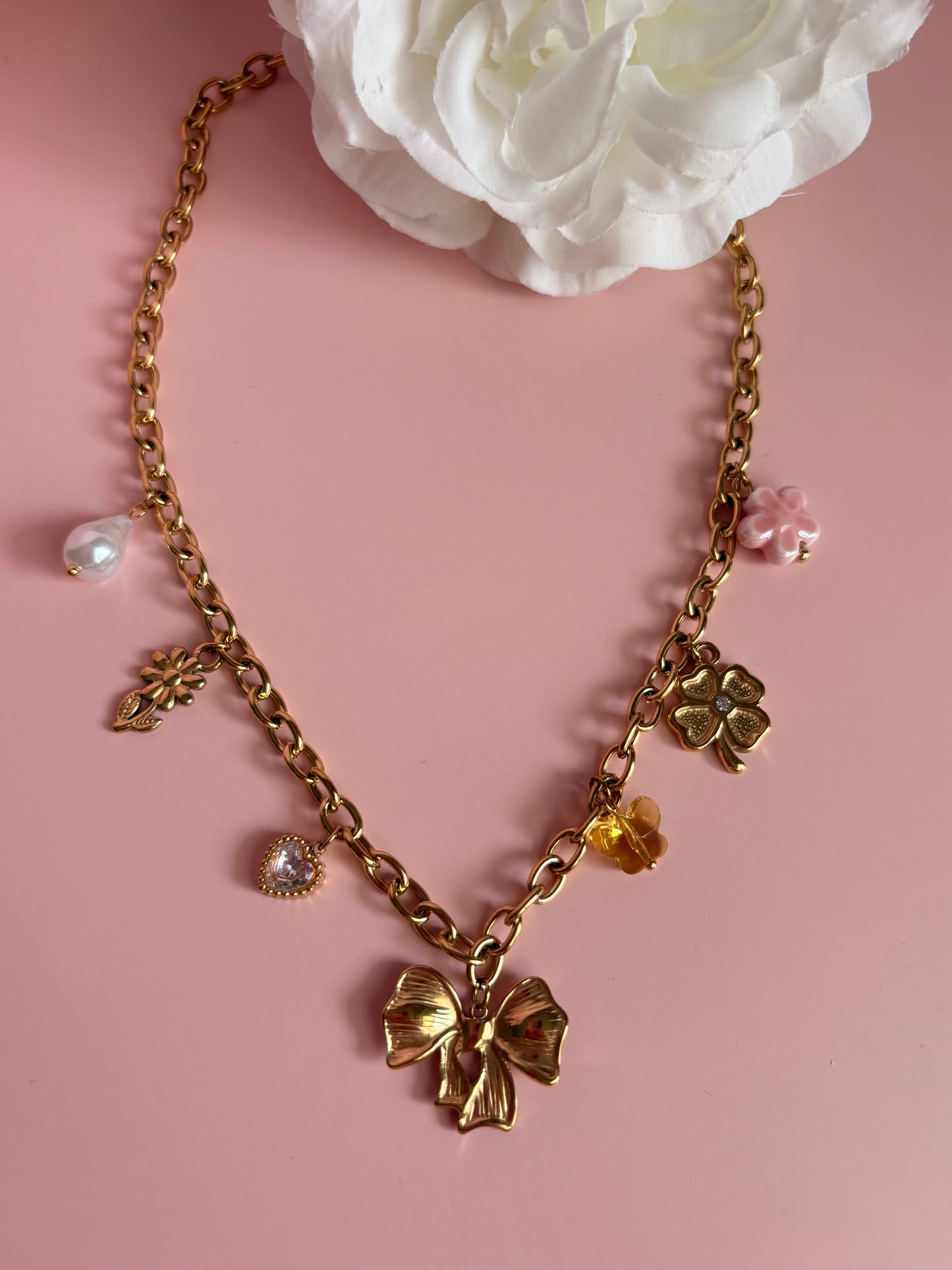 Collier breloques MILAN