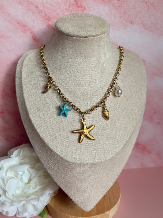 Collier breloques MARINE