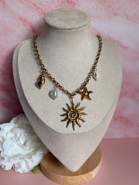 Collier breloques LILI